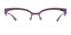 Takumi TK1110 Eyeglasses with Clip-on Sunglasses | Size 53 / Satin Brown & White