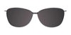 Takumi TK1111 Eyeglasses with Clip-on Sunglasses | Size 53 / Crystal Blue & Blue Marbled