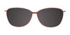 Takumi TK1111 Eyeglasses with Clip-on Sunglasses | Size 53 / Clip Only (Color №010)