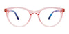 Takumi TK1113 Eyeglasses | Size 44 / Crystal Pink