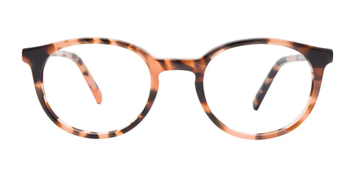 Takumi TK1114 Eyeglasses / Size 43 / Brown & Pink Demi