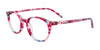 Takumi TK1114 Eyeglasses | Size 43 / Dark Pink & Turquoise Demi