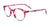 Takumi TK1114 Eyeglasses | Size 43 / Dark Pink & Turquoise Demi