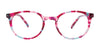 Takumi TK1114 Eyeglasses | Size 43 / Brown & Pink Demi