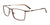 Takumi TK1115 Eyeglasses with Clip-on Sunglasses | Size 54 / Matt Brown & Dark Brown