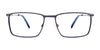 Takumi TK1115 Eyeglasses with Clip-on Sunglasses | Size 54 / Matt Brown & Dark Brown