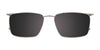Takumi TK1115 Eyeglasses with Clip-on Sunglasses | Size 54 / Clip Only (Color №020)
