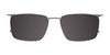 Takumi TK1115 Eyeglasses with Clip-on Sunglasses | Size 54 / Clip Only (Color №090)