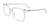 Takumi TK1116 Eyeglasses with Clip-on Sunglasses | Size 55 / Crystal