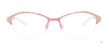 Takumi TK1117 Eyeglasses with Clip-on Sunglasses | Size 50 / Satin Light Lavender & Light Brown