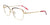 Takumi TK1118 Eyeglasses with Clip-on Sunglasses | Size 52 / Burgundy & Shiny Gold