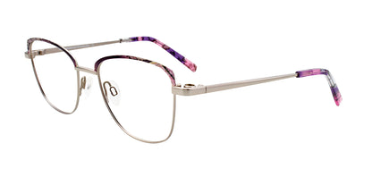 Takumi TK1118 Eyeglasses Purpe & Shiny Silver
