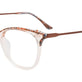 Brown Marbled & Crystal Light Brown