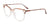 Takumi TK1121 Eyeglasses with Clip-on Sunglasses | Size 52 / Brown Marbled & Crystal Light Brown