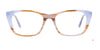 Takumi TK1122 Eyeglasses with Clip-on Sunglasses | Size 52 / Black & Light Pink