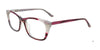 Takumi TK1122 Eyeglasses with Clip-on Sunglasses | Size 52 / Pink Marbled & Light Grey