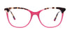 Takumi TK1123 Eyeglasses with Clip-on Sunglasses | Size 53 / Blue & Demi Pink