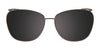 Takumi TK1123 Eyeglasses with Clip-on Sunglasses | Size 53 / Blue & Demi Pink