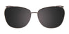 Takumi TK1123 Eyeglasses with Clip-on Sunglasses | Size 53 / Blue & Demi Pink