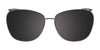 Takumi TK1123 Eyeglasses with Clip-on Sunglasses | Size 53 / Clip Only (Color №030)