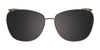 Takumi TK1123 Eyeglasses with Clip-on Sunglasses | Size 53 / Clip Only (Color №080)