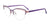 Takumi TK1124 Eyeglasses with Clip-on Sunglasses | Size 52 / Satin Purple & Light Pink