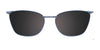 Takumi TK1124 Eyeglasses with Clip-on Sunglasses | Size 52 / Clip Only (Color №050)