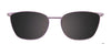 Takumi TK1124 Eyeglasses with Clip-on Sunglasses | Size 52 / Clip Only (Color №080)