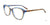 Takumi TK1126 Eyeglasses with Clip-on Sunglasses | Size 53 / Brown Mabrled & Blue