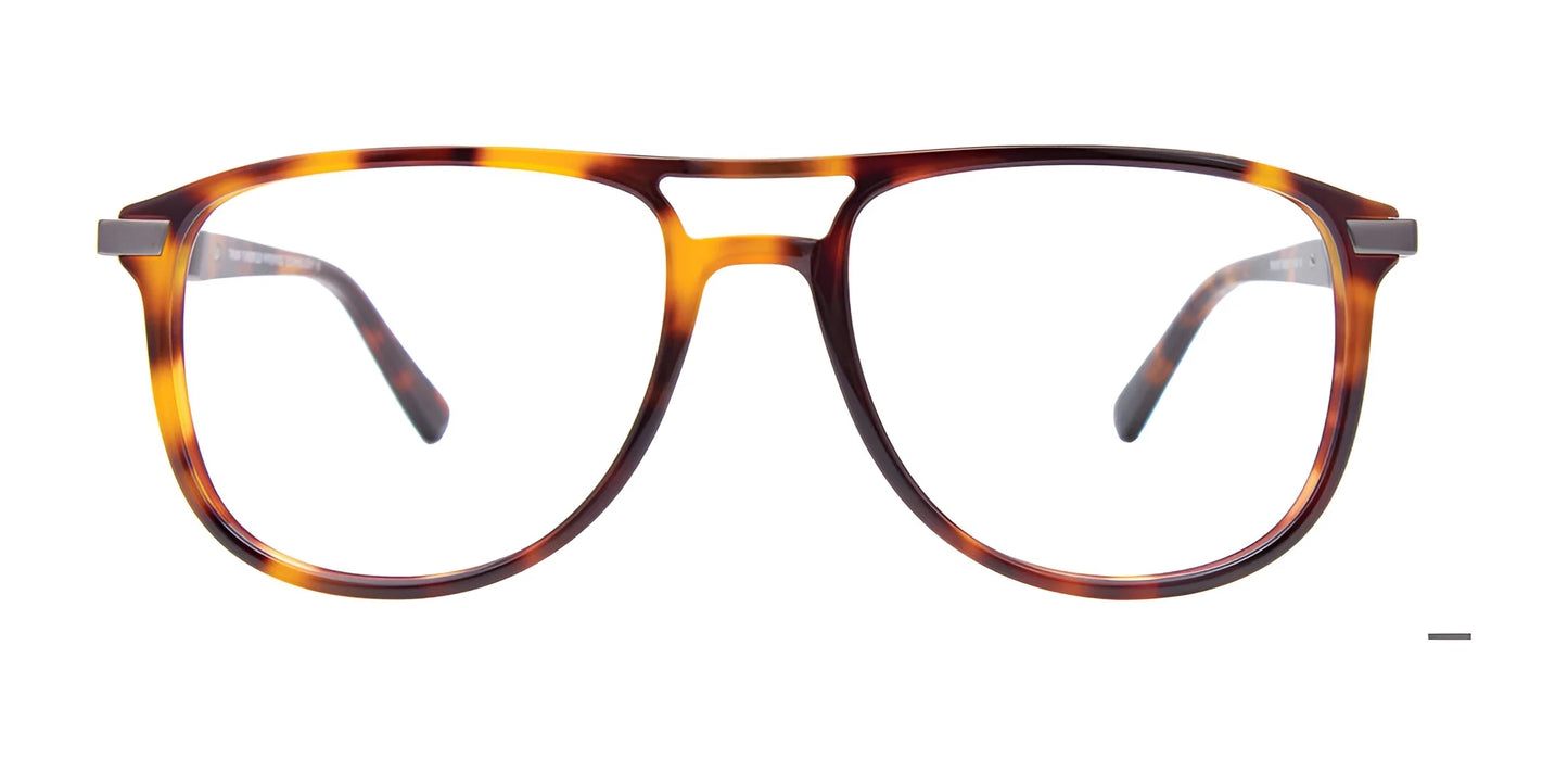 Takumi TK1127 Eyeglasses with Clip-on Sunglasses | Size 53