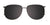Takumi TK1127 Eyeglasses with Clip-on Sunglasses | Size 53 / Clip Only (Color №090)