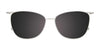 Takumi TK1128 Eyeglasses with Clip-on Sunglasses | Size 51 / Beige & Crystal