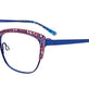 Matt Royal Blue & Plum