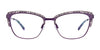 Takumi TK1130 Eyeglasses with Clip-on Sunglasses | Size 53 / Matt Dark Brown & Satin Red