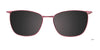 Takumi TK1130 Eyeglasses with Clip-on Sunglasses | Size 53 / Clip Only (Color №050)
