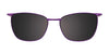 Takumi TK1130 Eyeglasses with Clip-on Sunglasses | Size 53 / Clip Only (Color №080)