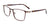 Takumi TK1131 Eyeglasses with Clip-on Sunglasses | Size 54 / Matt Dark Brown & Dark Gold