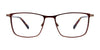 Takumi TK1131 Eyeglasses with Clip-on Sunglasses | Size 54 / Matt Black & Steel