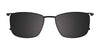 Takumi TK1131 Eyeglasses with Clip-on Sunglasses | Size 54 / Clip Only (Color №090)