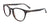 Takumi TK1132 Eyeglasses with Clip-on Sunglasses | Size 53 / Black (Demi Grey Inside)