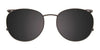 Takumi TK1132 Eyeglasses with Clip-on Sunglasses | Size 53 / Clip Only (Color №090)
