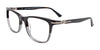 Takumi TK1133 Eyeglasses with Clip-on Sunglasses | Size 53 / Dark Grey & Brown Marbled & Crystal Grey