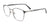 Takumi TK1135 Eyeglasses with Clip-on Sunglasses | Size 52 / Demi Grey & Matt Steel