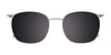 Takumi TK1135 Eyeglasses with Clip-on Sunglasses | Size 52 / Clip Only (Color №020)