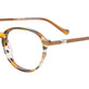 Brown & Amber & Crystal Marbled