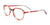 Takumi TK1136 Eyeglasses | Size 44 / Red & Orange & Crystal Marbled