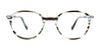 Takumi TK1136 Eyeglasses | Size 44 / Black & Green & Crystal Marbled