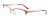 Takumi TK1138 Eyeglasses with Clip-on Sunglasses | Size 55 / Red & Matt Gold