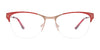 Takumi TK1138 Eyeglasses with Clip-on Sunglasses | Size 55 / Blue & Matt Light Pink