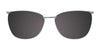 Takumi TK1138 Eyeglasses with Clip-on Sunglasses | Size 55 / Blue & Matt Light Pink
